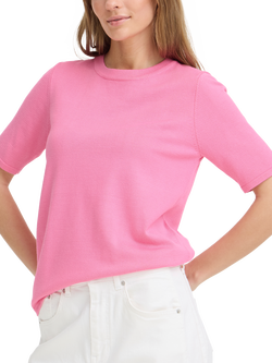 ICHI Luls Short Sleeve Jumper, Wild Orchid, Wild Orchid
