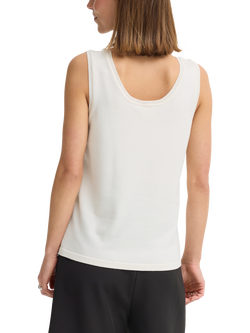 ICHI Luls Scoop Neck Knit Vest Top, Birch - view 2, Birch