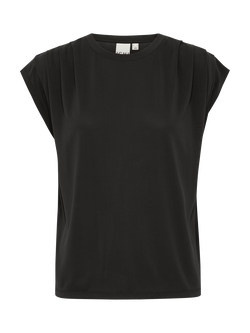 ICHI Lisken Relaxed Fit T-Shirt - view 2, Black