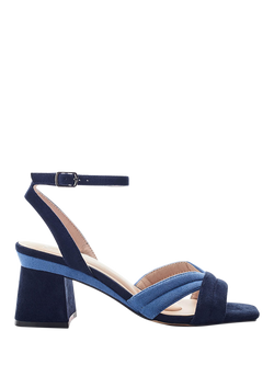 Moda in Pelle Madelia Block Heel Sandals, Navy, Navy