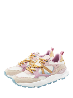 Moda in Pelle Blainey Lace Up Trainers, Multi - view 2, Multi