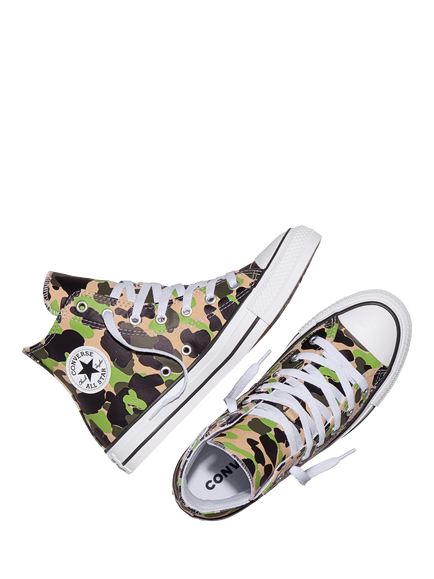 Converse Kids' Chuck Taylor All Star Trainers, Granola/Black - view 2, Granola/Black