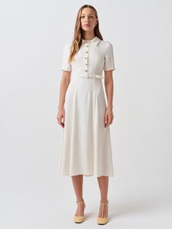 Ghost Amanda Dress, Ivory