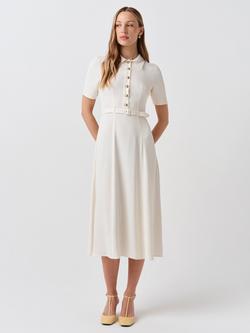 Ghost Amanda Dress - view 2, Ivory