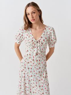Ghost Dorothy Dress - view 2, Ivory Ditsy