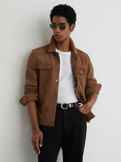 Reiss Bishopsgate Mid-Rise Slim Fit Jeans, Black - view 2, Black