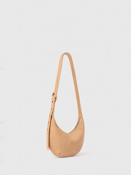 Whistles Small Sia Suede Cross Body Bag, Neutral