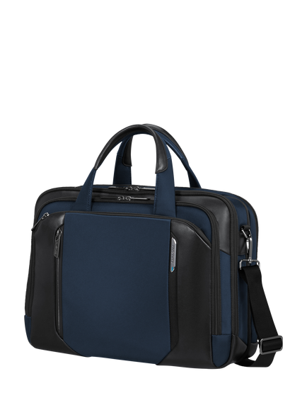 Samsonite Spectrolite Twin Handle Briefcase, 16/23L, Blue, Blue