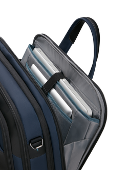 Samsonite Spectrolite Twin Handle Briefcase, 16/23L, Blue - view 2, Blue