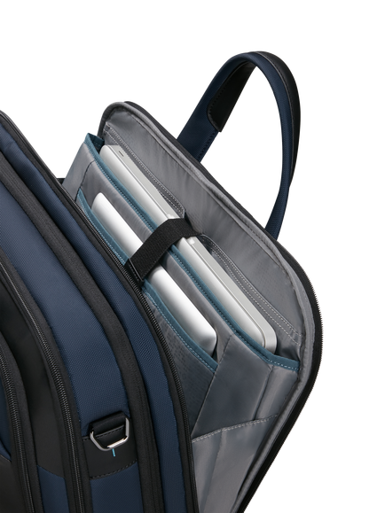 Samsonite Spectrolite Twin Handle Briefcase, 16/23L, Blue - view 2, Blue
