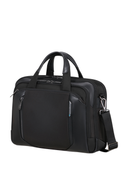Samsonite Spectrolite Twin Handle Briefcase, 14L, Black, Black
