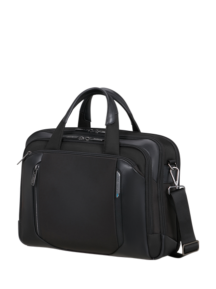 Samsonite Spectrolite Twin Handle Briefcase, 14L, Black, Black