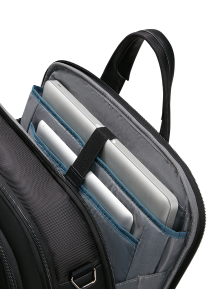 Samsonite Spectrolite Twin Handle Briefcase, 14L, Black - view 2, Black