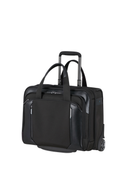 Samsonite Spectrolite 4.0 2-Wheel Laptop Travel Bag, 30/35.5L, Black, Black