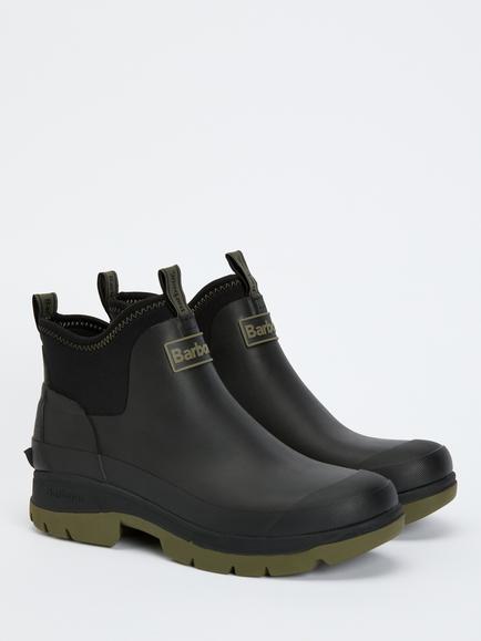 Barbour Ridge Wellington Boots, Black - view 2, Black