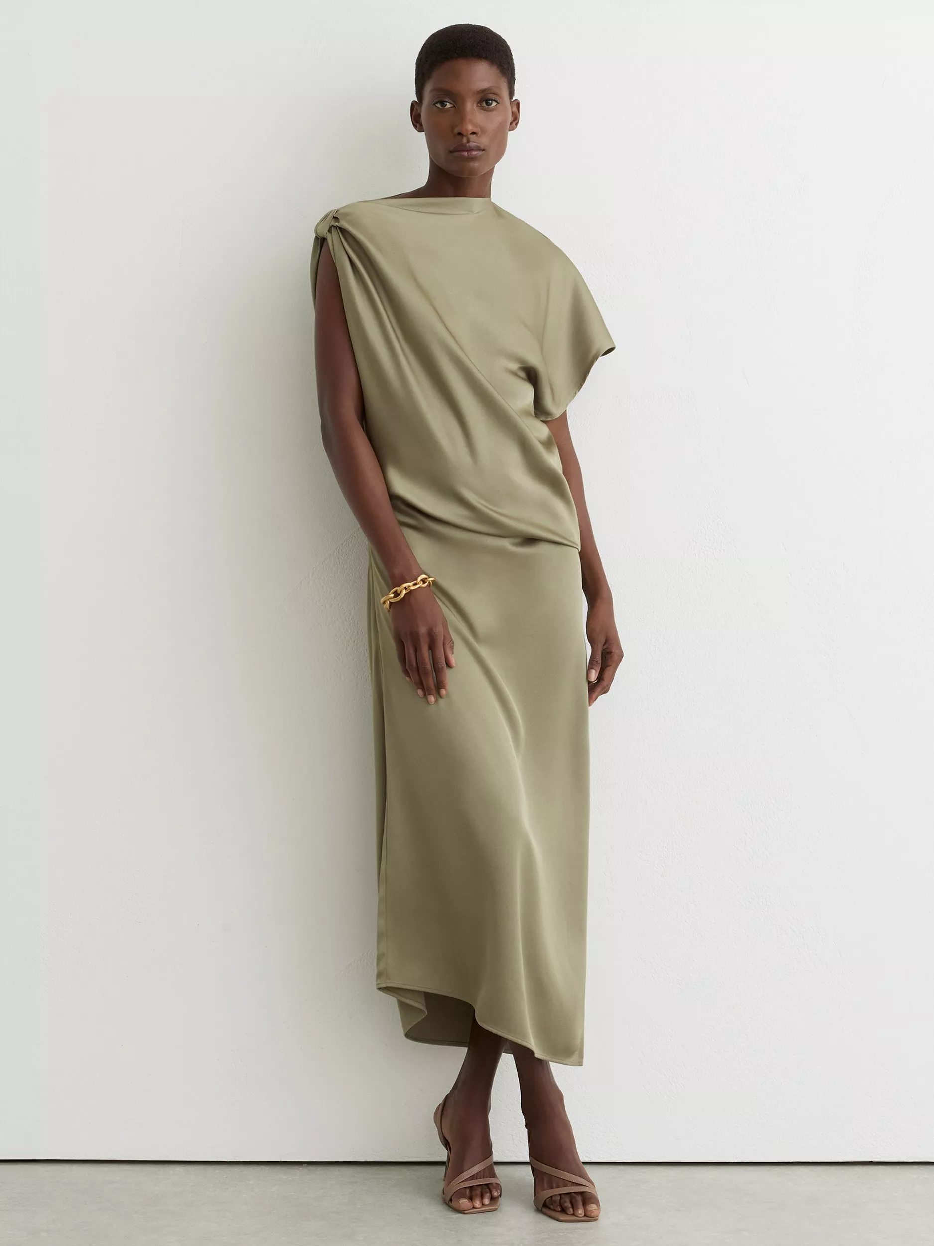 strapless open back dress Aire main image 1