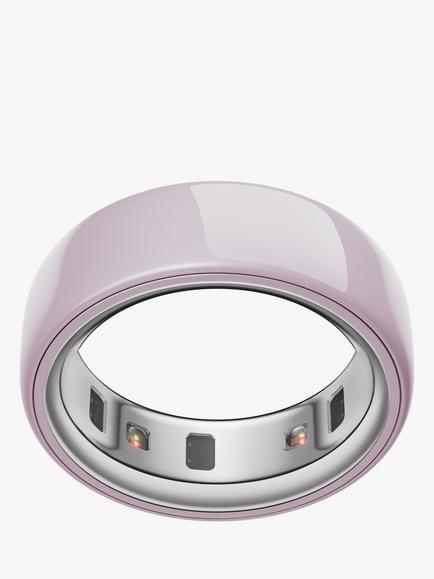 Oura Ring 4 Ceramic Health & Fitness Tracker Smart Ring, Petal