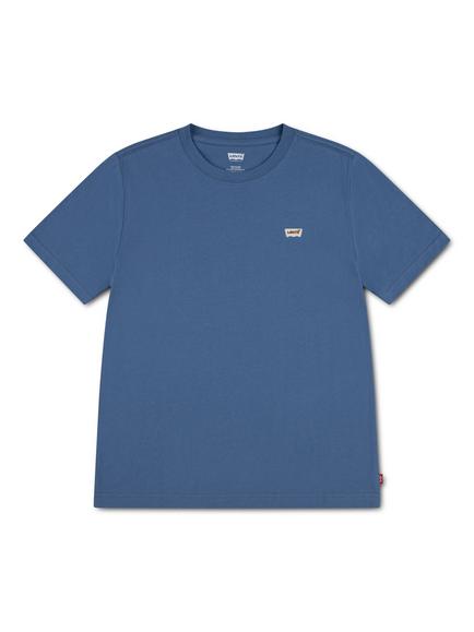 Levi's Kids' Cotton Short Sleeve Batwing Logo T-Shirt, Moonlight Blue, Moonlight Blue