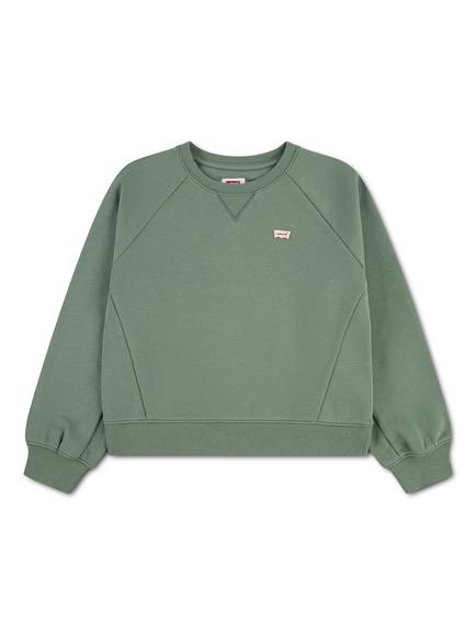 Levi's Kids' Meet & Greet Crew Neck Sweatshirt, Sea Spray, Sea Spray