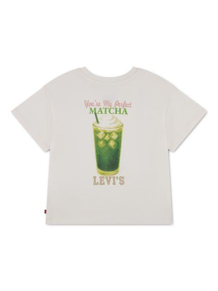 Levi's Kids' Matcha Oversized T-Shirt, Egret - view 2, Egret