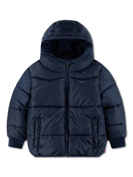 Levi's Kids' Hooded Puffer Jacket, Naval Acadmy, Naval Acadmy