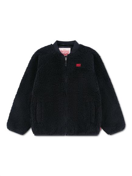 Levi's Kids' Sherpa Bomber Jacket, Black, Black