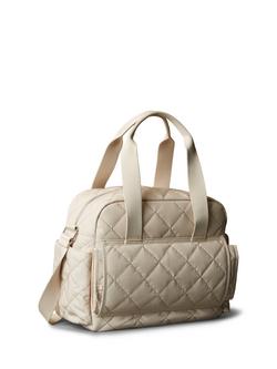 Calvin Klein Quilted Changing Bag, Cream - view 2, Cream
