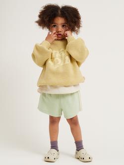 Claude & Co Baby Emmi Cotton Shorts, Pistachio, Pistachio