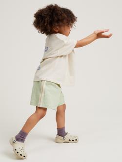 Claude & Co Baby Emmi Cotton Shorts, Pistachio - view 2, Pistachio