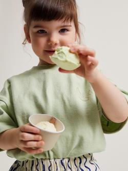 Claude & Co Baby Lenni Cotton Banana Split T-Shirt, Pistachio, Pistachio