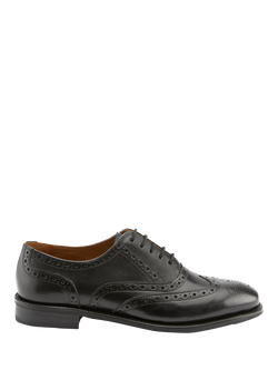 Jones Bootmaker Braxton Leather Brogues, Black