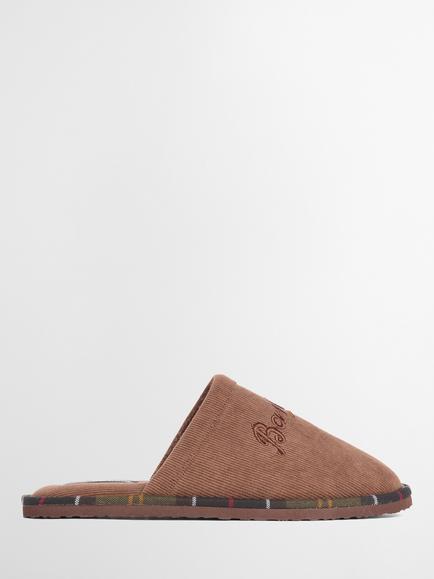 Barbour Everlee Slippers, Dark Brown, Dark Brown