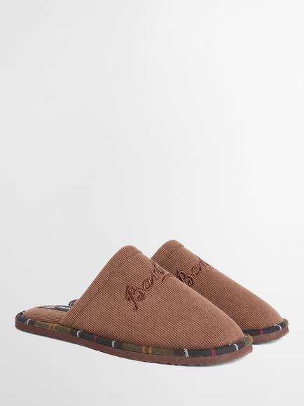 Barbour Everlee Slippers, Dark Brown - view 2, Dark Brown