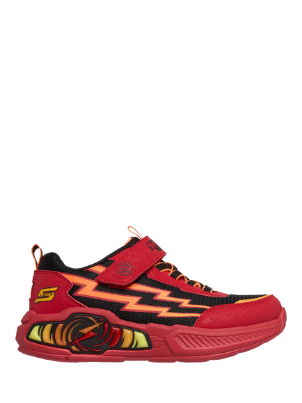 Skechers Kids' S-Lights Light Storm 3.0 Prism Tech Trainers, Rdbk, Rdbk