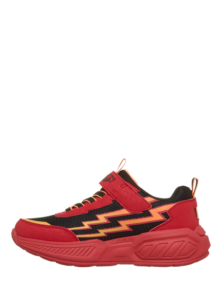 Skechers Kids' S-Lights Light Storm 3.0 Prism Tech Trainers, Rdbk - view 2, Rdbk