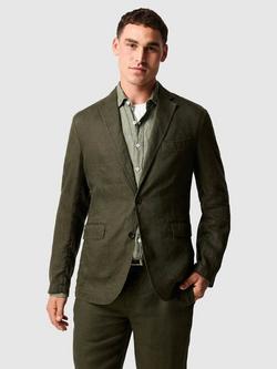 Rodd & Gunn Campbell Linen Jacket, Dark Olive