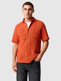 Rodd & Gunn Point Break Short Sleeve Shirt, Tangerine, Tangerine