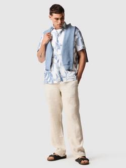Rodd & Gunn Carrington Weekend Fit Short Sleeve Shirt, Stonewash - view 2, Stonewash