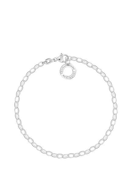 THOMAS SABO Link Charm Bracelet, Silver - view 2, Silver