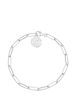 THOMAS SABO Coin Charm Bracelet, Silver - view 2, Silver