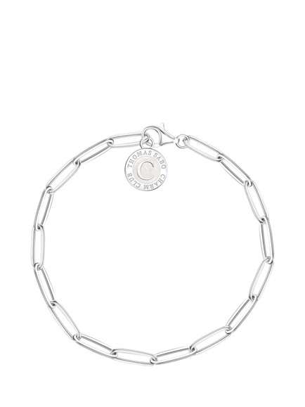 THOMAS SABO Coin Charm Bracelet, Silver - view 2, Silver
