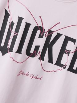 NAME IT Kids' Wicked T-Shirt, Pink - view 2, Pink