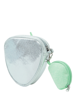 Angels by Accessorize Kids' Strawberry Shoulder Bag and Purse Set, Pink - view 2, Pink