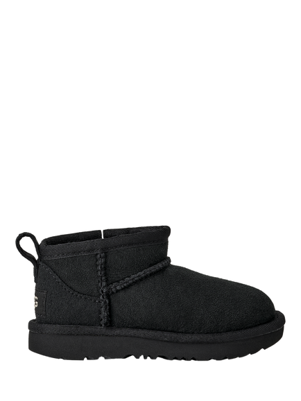 UGG Kids' Classic Ultra Mini Boots, Black, Black