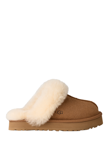 UGG Kids' Disquette Mule Slippers, Brown Tan, Brown Tan