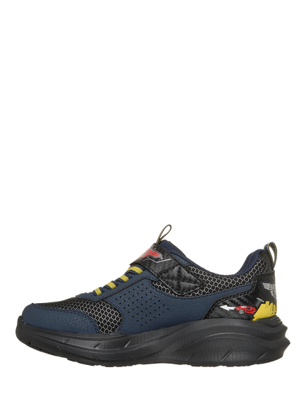 Skechers Kids' Garage Trainers, Black - view 2, Bknv