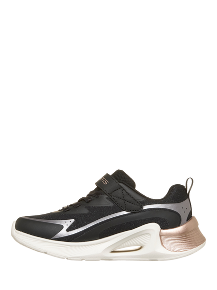 Skechers Kids' Tide Tech Trainers, Black/Multi - view 2, Black/Multi