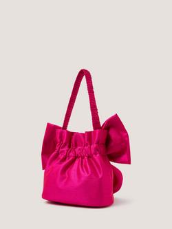 Monsoon Ciri Bow Grab Bag, Pink - view 2, Pink