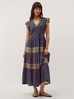 Monsoon Amaya Jersey Maxi Dress, Navy, Navy