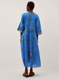 Monsoon Amiee Kaftan, Blue - view 2, Blue